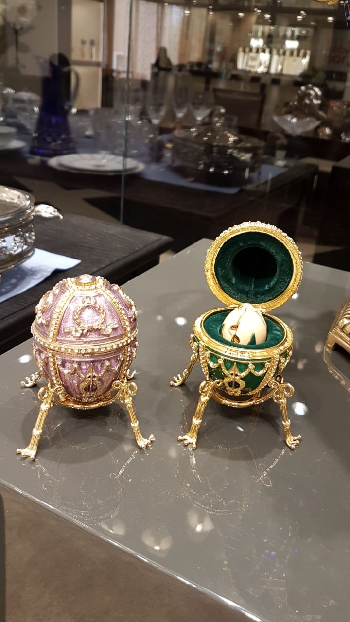 Яйцо "Бутон розы" Faberge