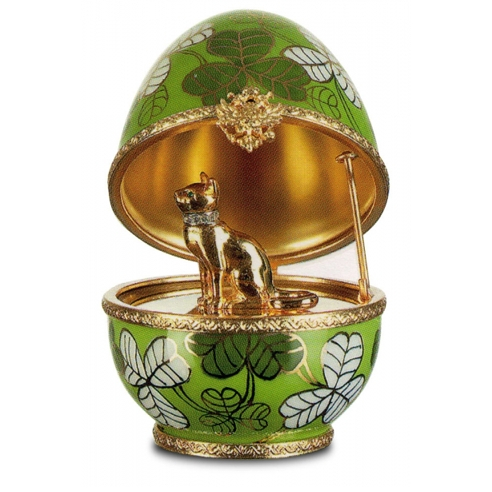 Яйцо "Кошка" Faberge
