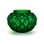 Ваза для цветов зелёная малая "Languedoc" Lalique