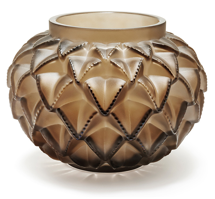Ваза для цветов бронзовая средняя "Languedoc" Lalique