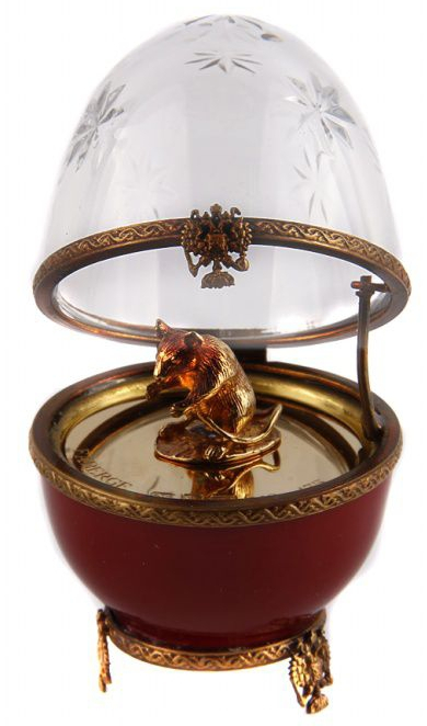 Яйцо "Мышка" Faberge
