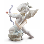Статуэтка ангелочек "Прямо в сердце" Lladro
