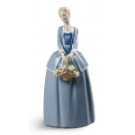 Статуэтка "Первые цветы" Lladro