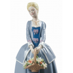Статуэтка "Первые цветы" Lladro