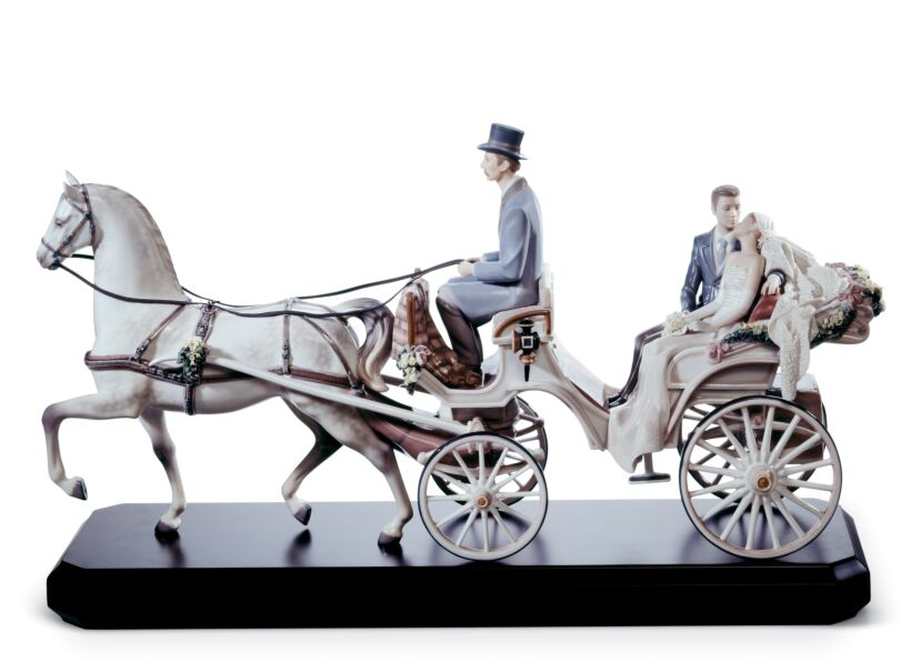 Статуэтка "Свадебная карета" Lladro