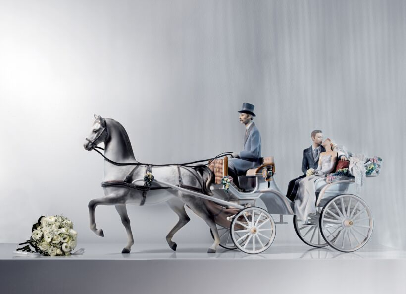 Статуэтка "Свадебная карета" Lladro