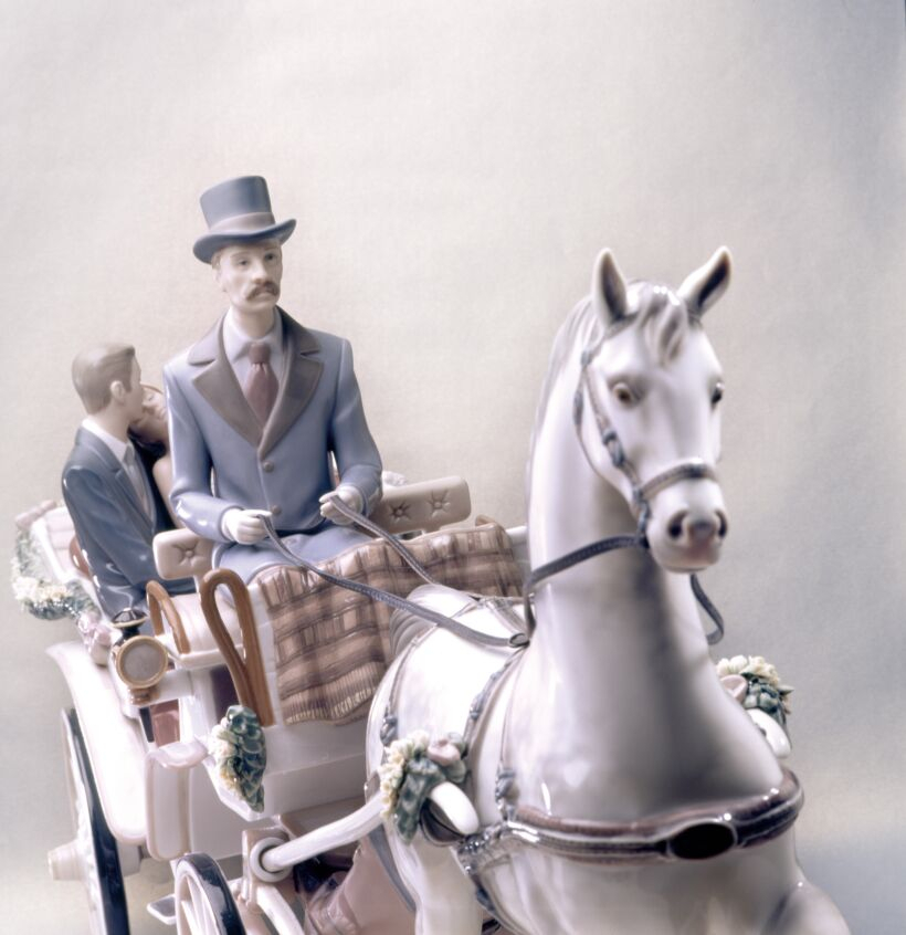 Статуэтка "Свадебная карета" Lladro