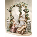 Статуэтка "Чаепитие в саду" Lladro