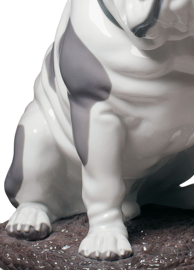 Статуэтка собака "Бульдог" Lladro