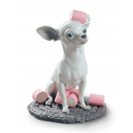 Статуэтка собака "Чихуахуа с зефиром" Lladro