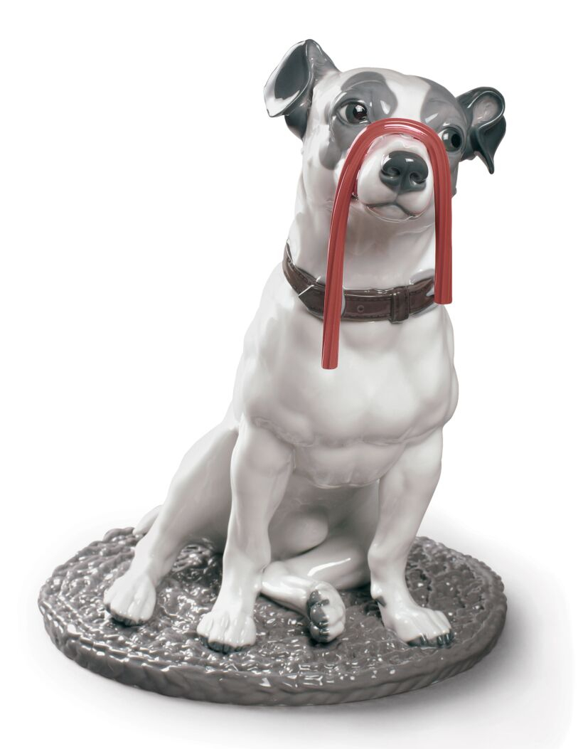 Статуэтка собака "Джек-рассел с лакрицей" Lladro
