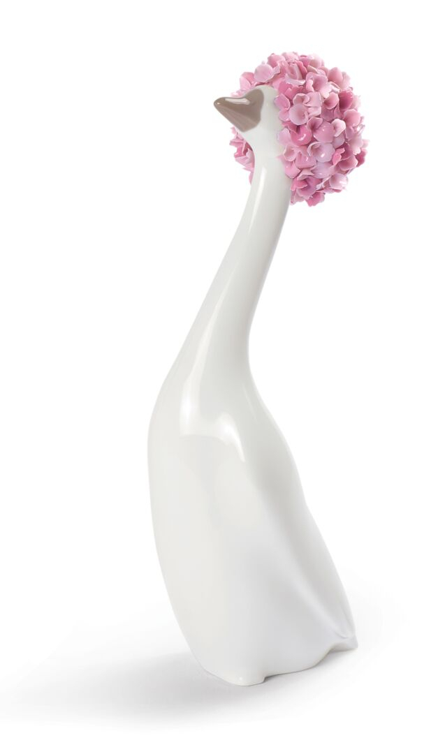 Статуэтка "Гусь-розовый" Lladro