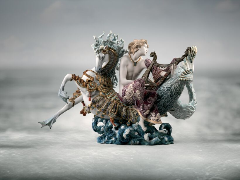 Статуэтка "Арион на морском коне" Lladro
