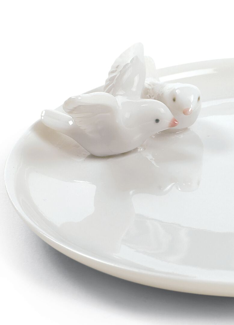 Блюдо с голубями Lladro