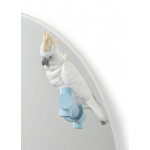 Зеркало "Блестящий попугай" Lladro