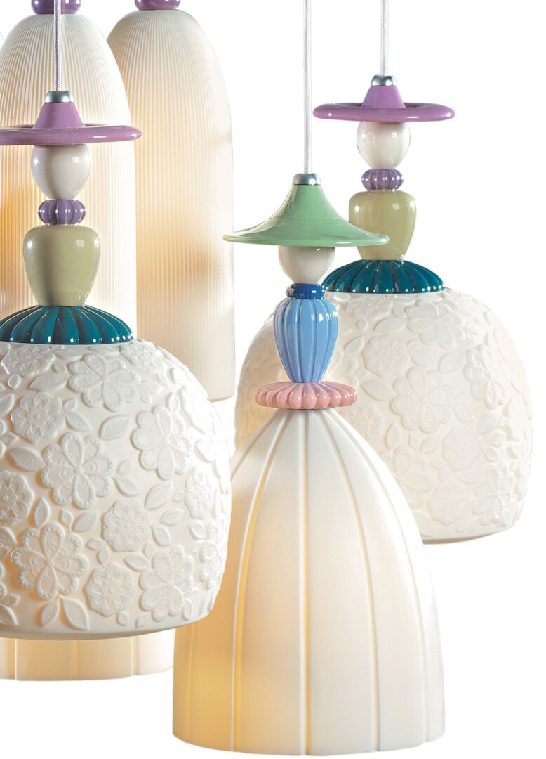 Люстры "Мадмуазель, 9 мечты на берегу" Lladro