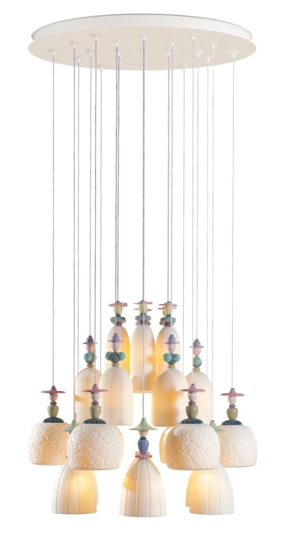 Люстры "Мадмуазель, 25 прогулка по апельсиновой роще" Lladro