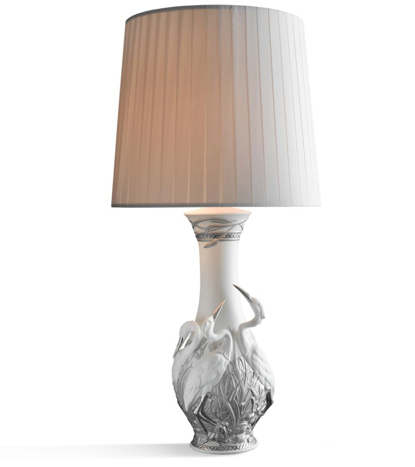 Лампа настольная "Цапли" Lladro