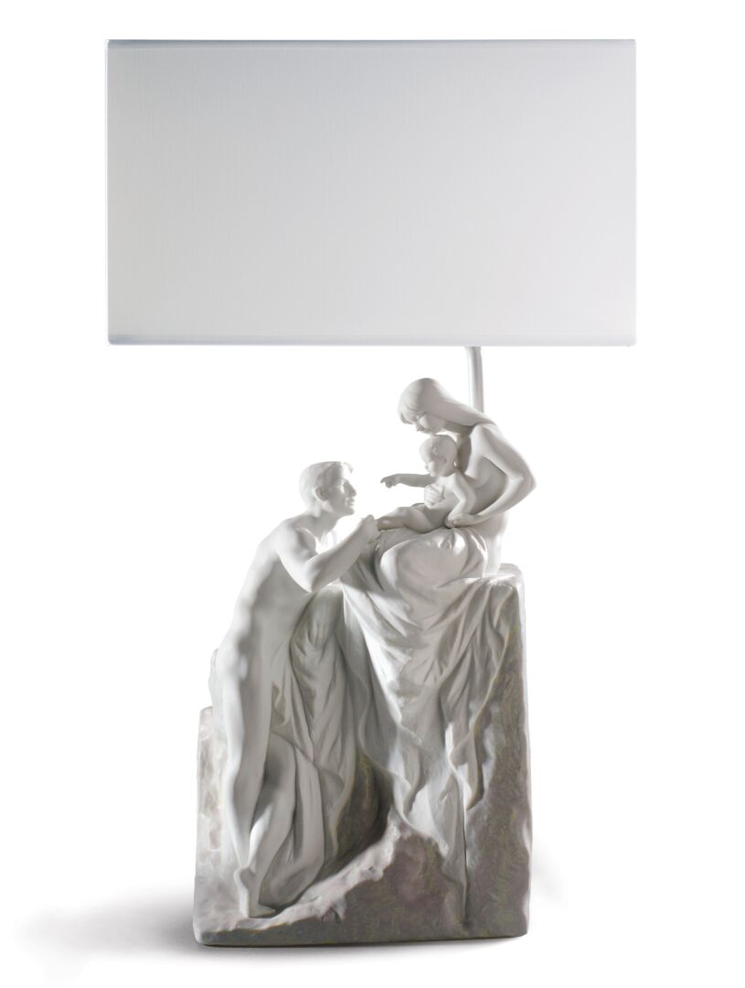 Лампа настольная "Семья" Lladro