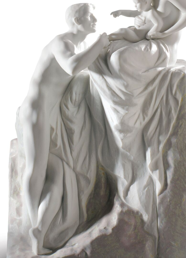 Лампа настольная "Семья" Lladro