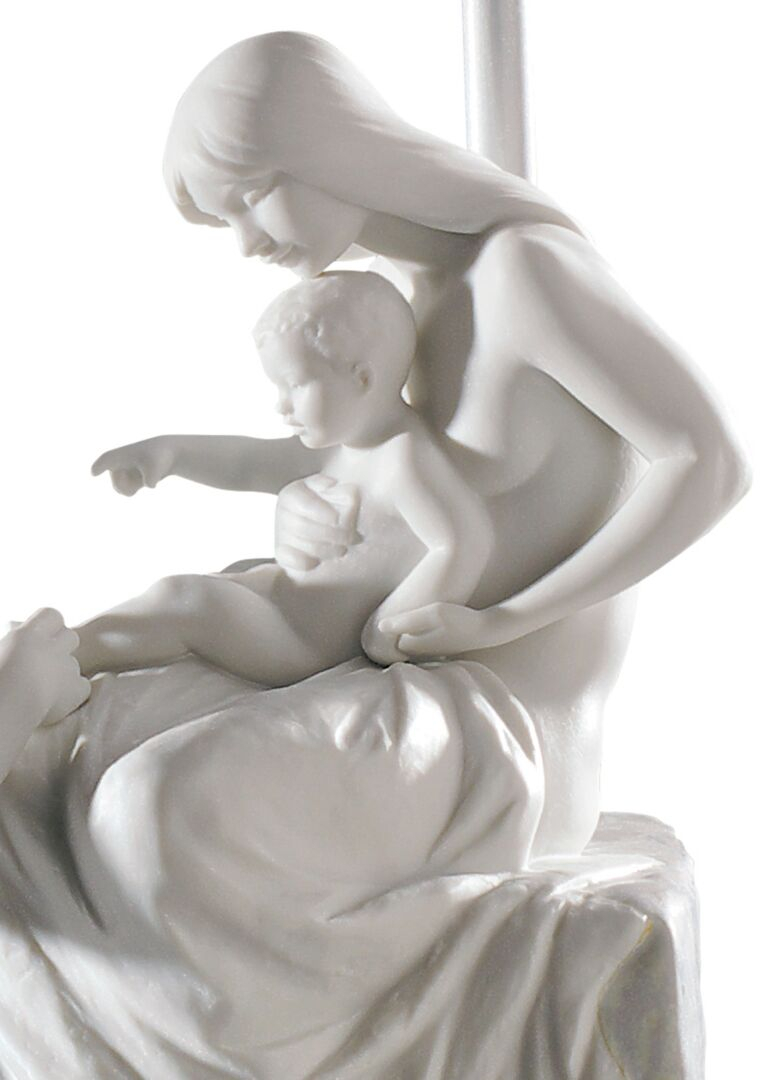 Лампа настольная "Семья" Lladro