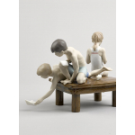 Статуэтка "Бумажные кораблики" Lladro