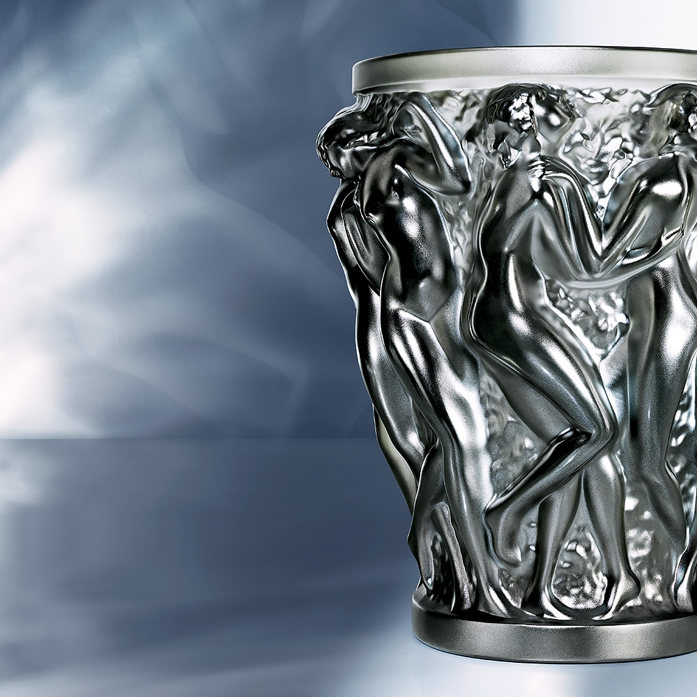 Ваза для цветов бронзовая "Bacchantes" Lalique