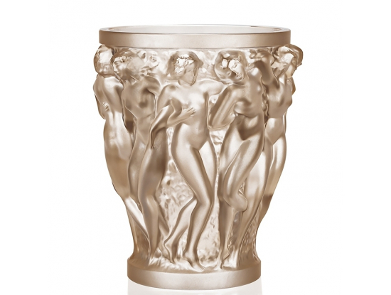 Ваза для цветов золотая "Bacchantes" Lalique