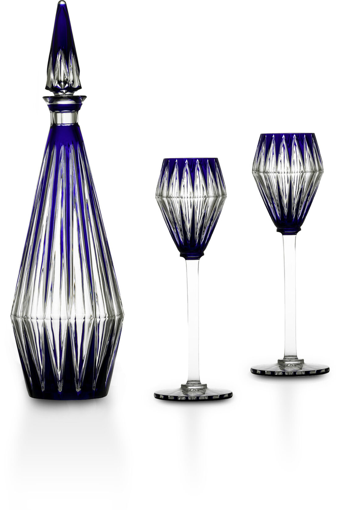 Набор из графина и 2-х бокалов для вина "Petit Palais" Baccarat