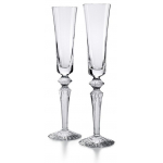 Набор из 2-х прозрачных бокалов для шампанского "Mille Nuits" Baccarat