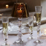 Набор из 2-х прозрачных бокалов для шампанского "Mille Nuits" Baccarat