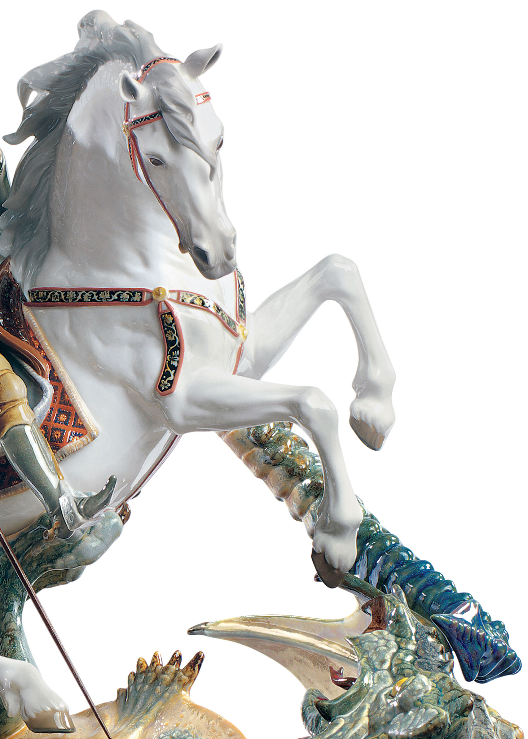 Статуэтка "Святой Георгий и дракон" Lladro