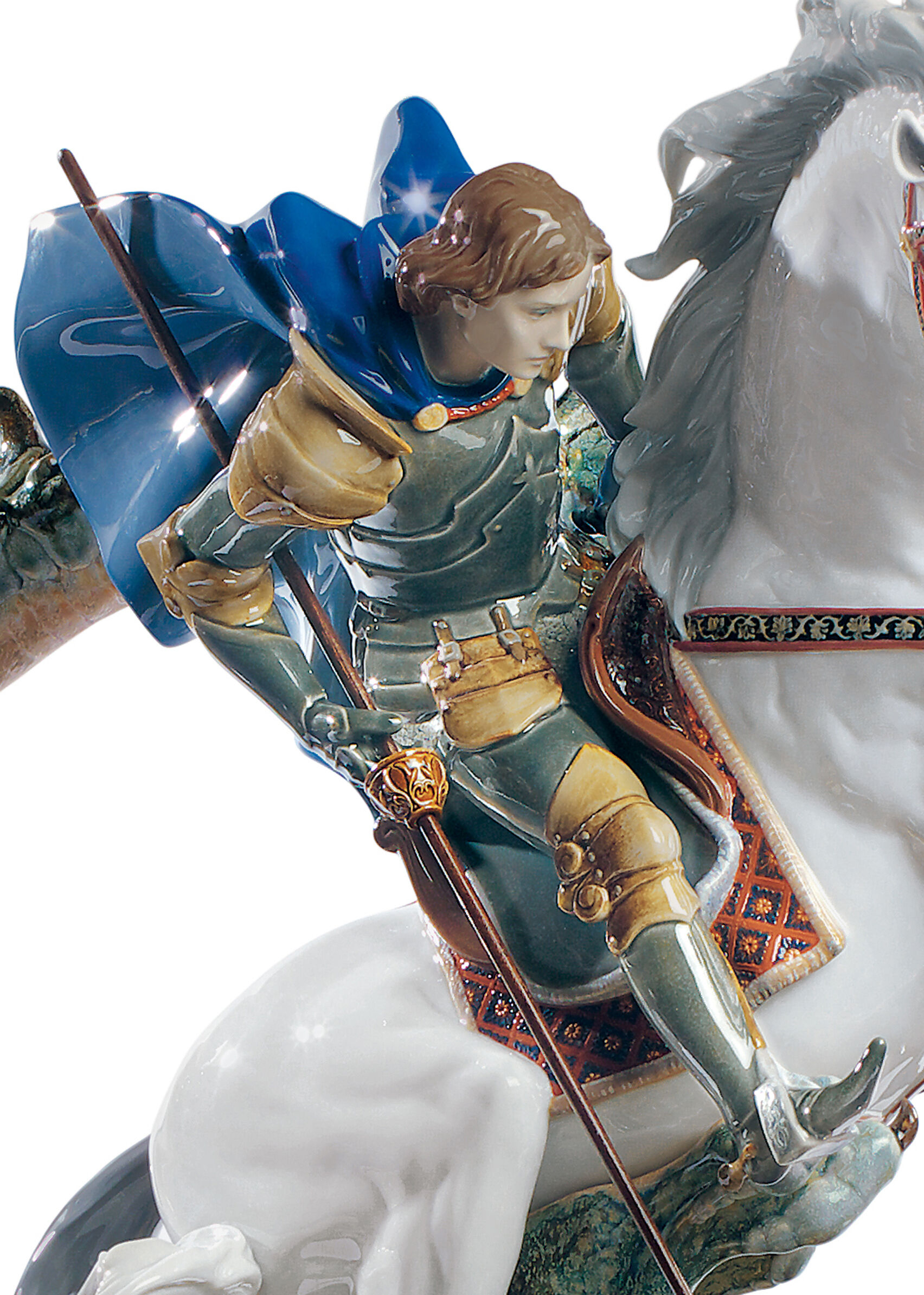 Статуэтка "Святой Георгий и дракон" Lladro