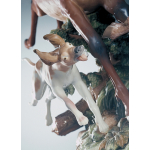 Статуэтка "Преследование ланей" Lladro