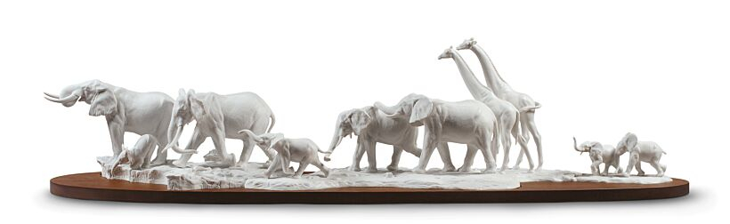 Статуэтка "Африканское сафари" Lladro