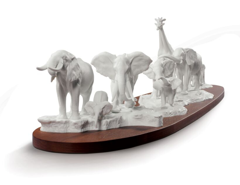 Статуэтка "Африканское сафари" Lladro