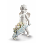 Статуэтка ангел "Небесные цветы" Lladro