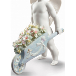 Статуэтка ангел "Небесные цветы" Lladro