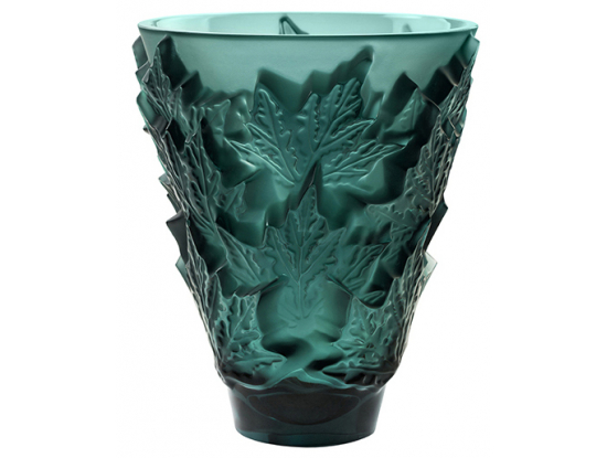 Ваза для цветов зелёная "Champs‑Élysées" Lalique