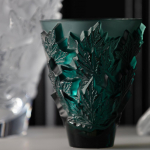 Ваза для цветов зелёная "Champs‑Élysées" Lalique