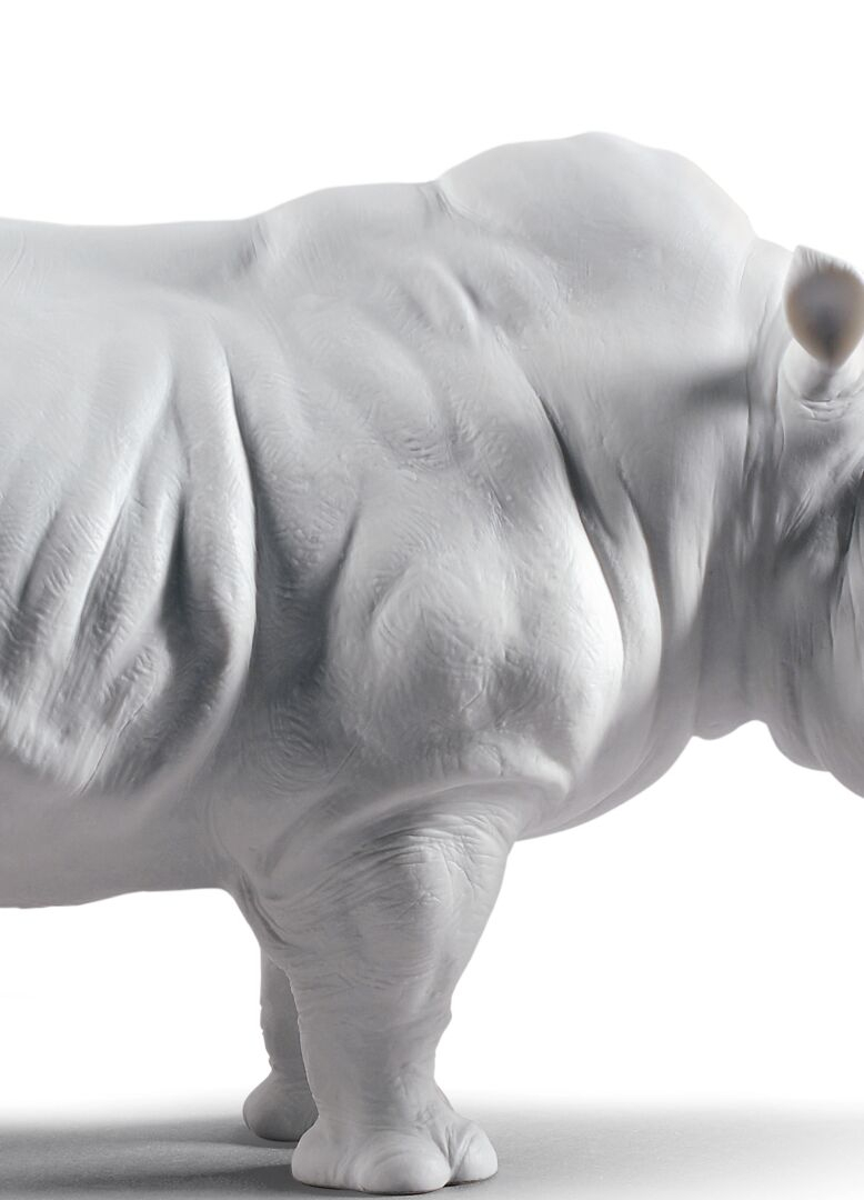 Статуэтка "Носорог (matte)" Lladro