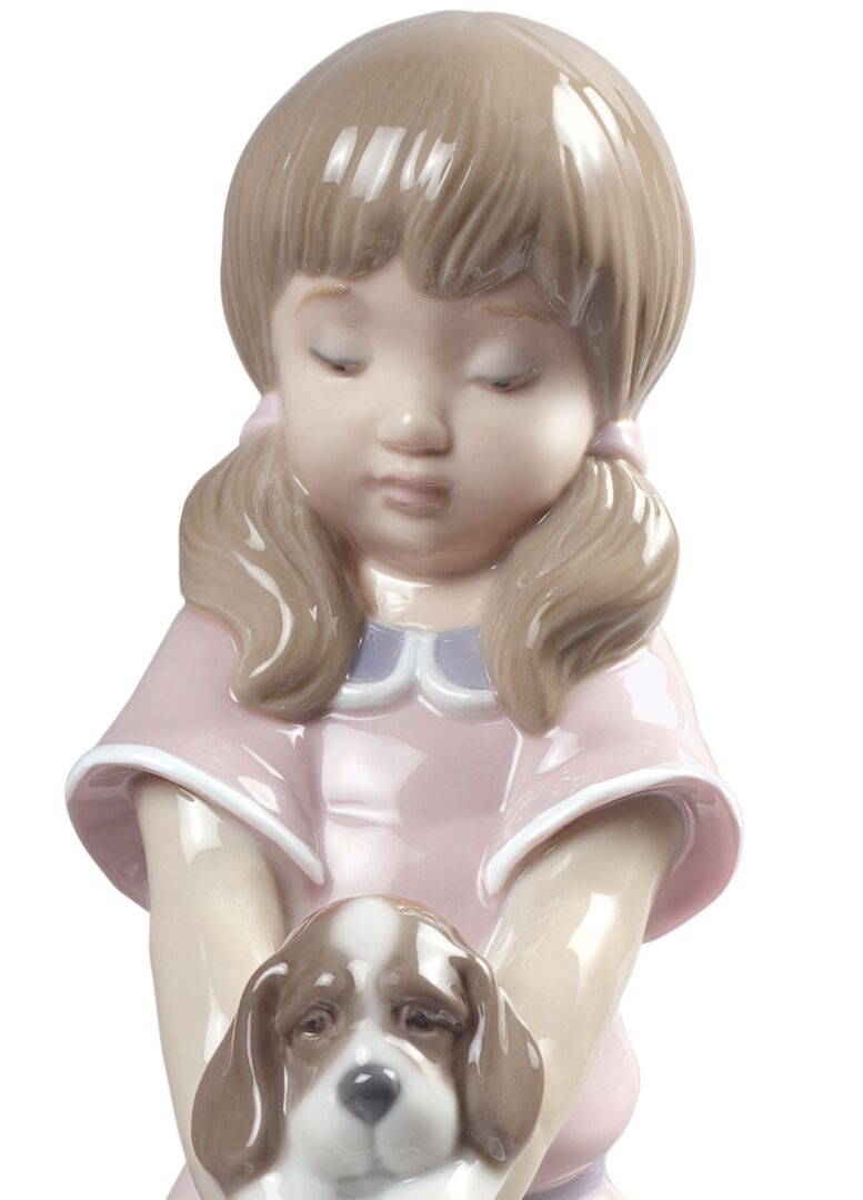 Статуэтка "Купание щенка" Lladro
