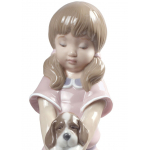 Статуэтка "Купание щенка" Lladro