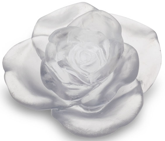 Цветок розы "Rose Passion" белый Daum