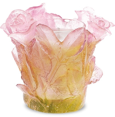 Подсвечник "Roses" Daum
