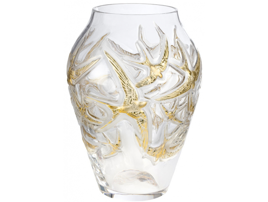 Ваза для цветов "Hirondelles" Lalique
