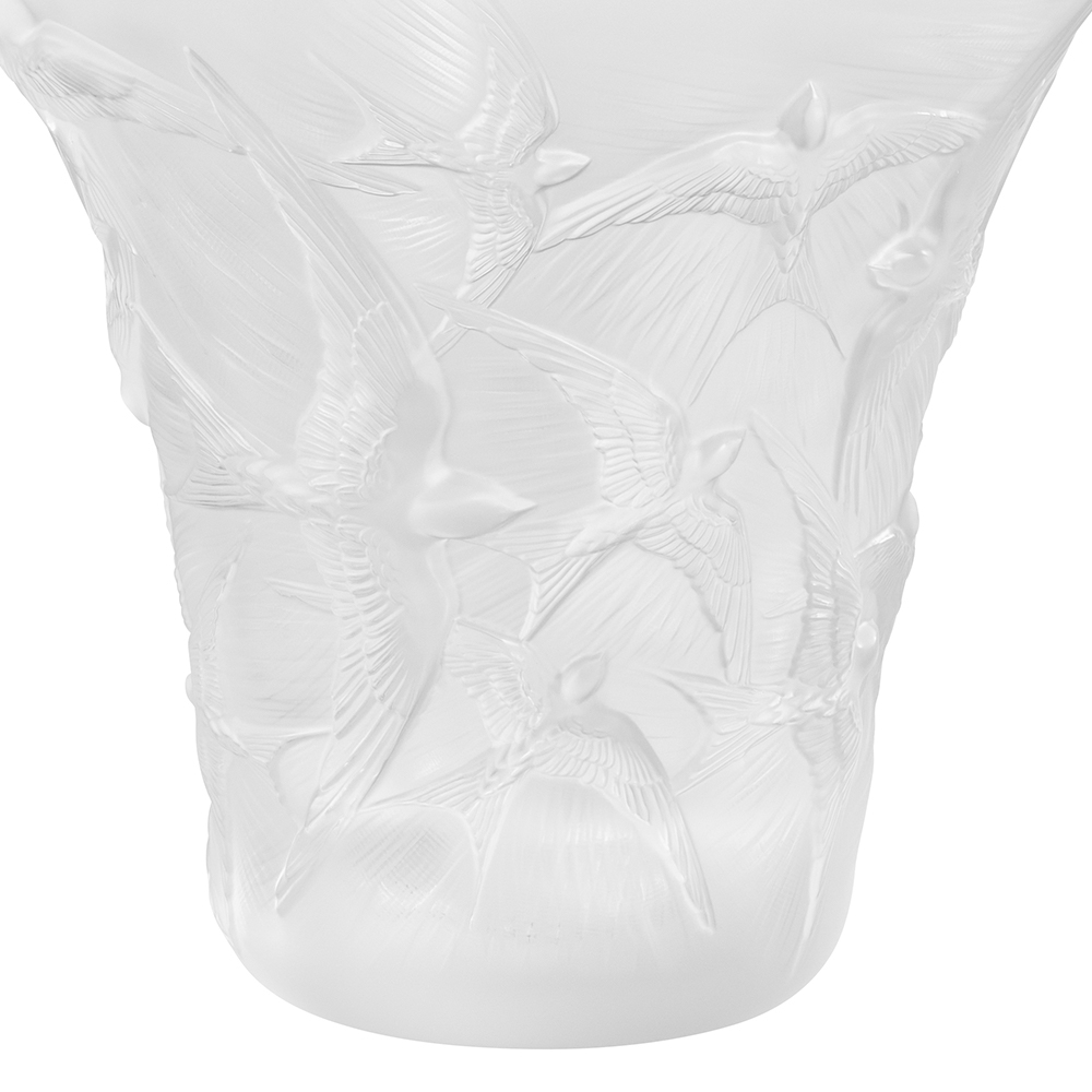 Ваза для цветов "Hirondelles" Lalique