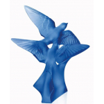 Статуэтка "Ласточки" синие Lalique