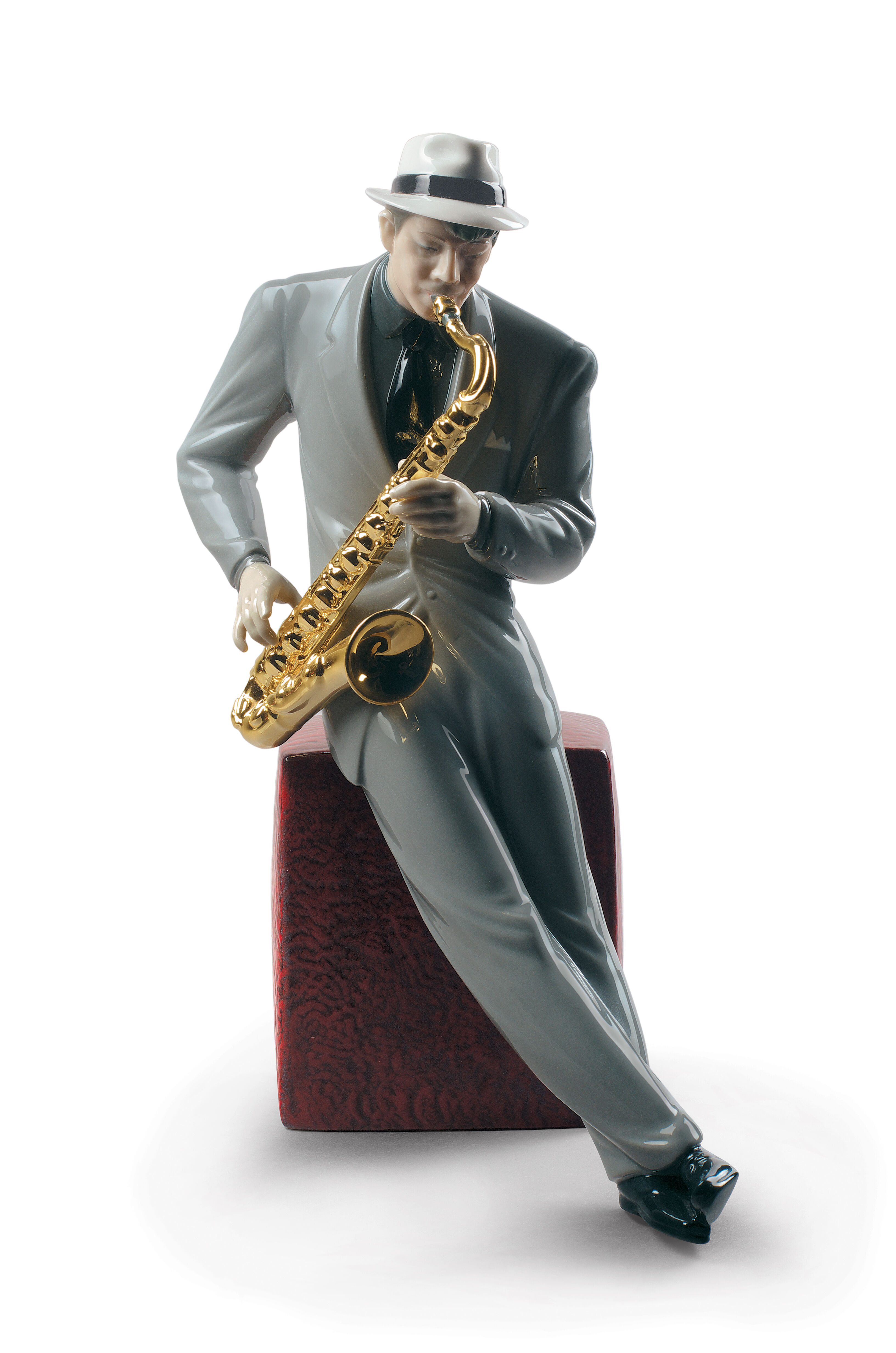 Статуэтка "Джазовый саксофонист" Lladro