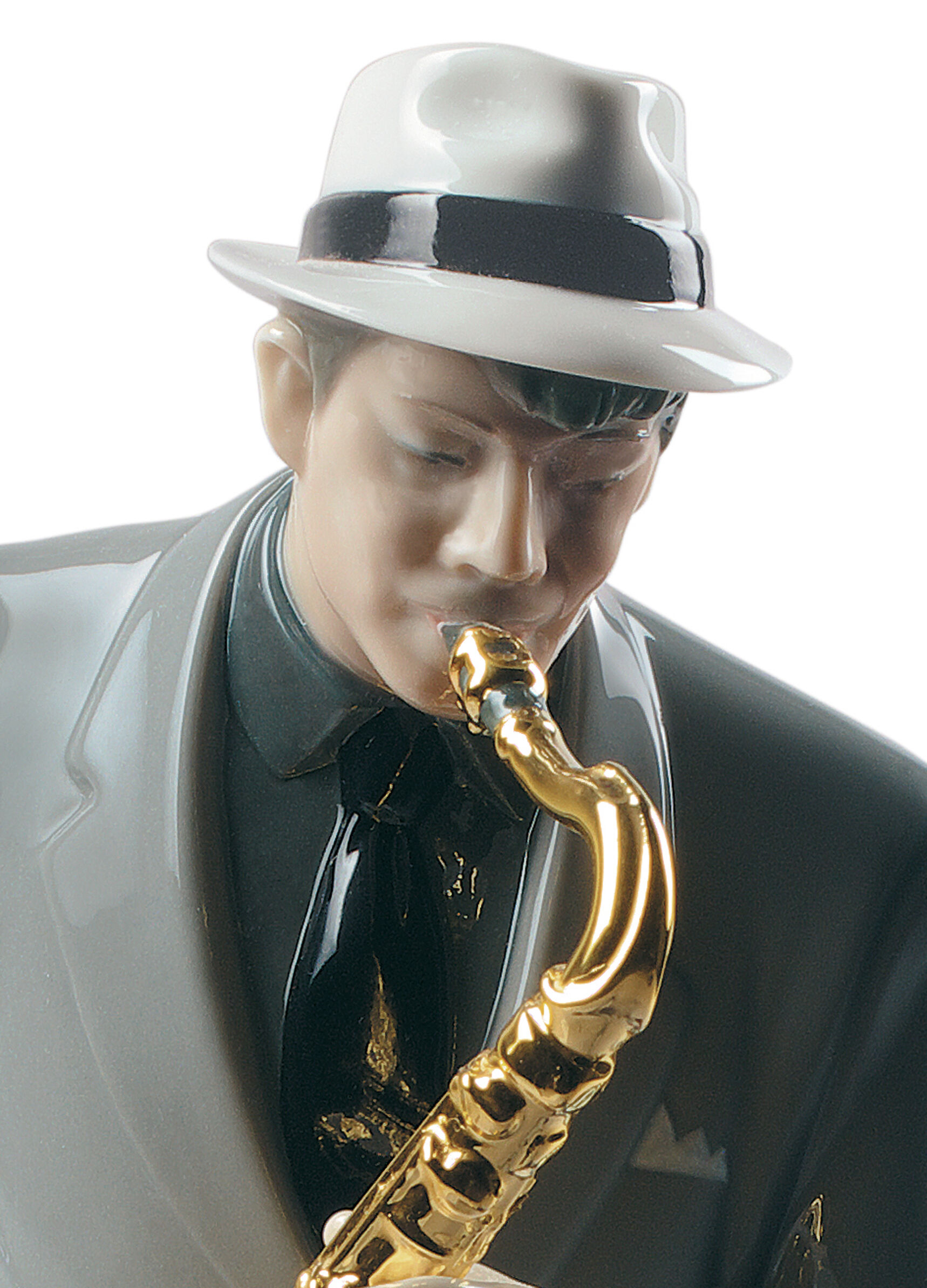 Статуэтка "Джазовый саксофонист" Lladro